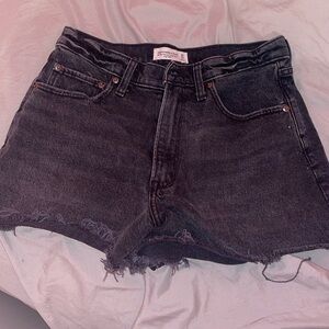 Abercrombie and fitch denim shorts